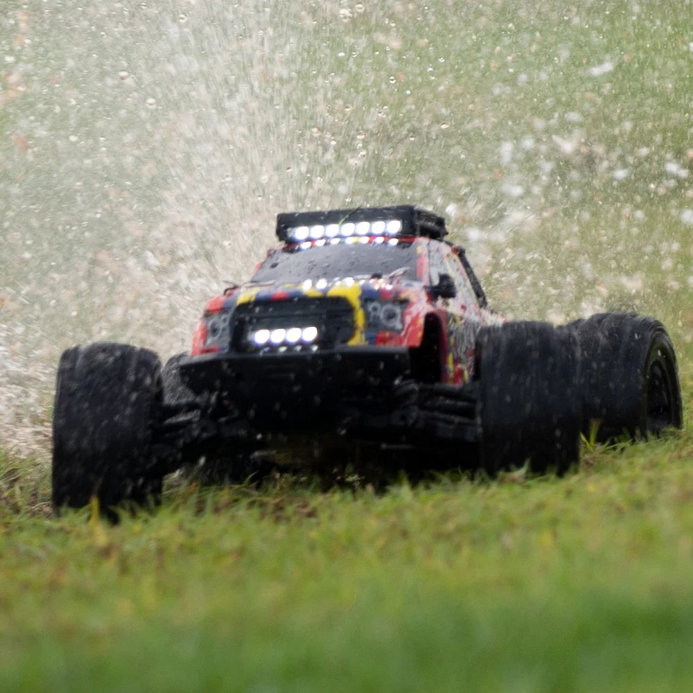 JIUSI PT14R MT14R 1/14 RC Rennwagen 3S Batterie 4WD 80 km/h Bürstenloser Motor 2,4G Fernbedienung 35C Hochgeschwindigkeits-Offroad-RC-Truck