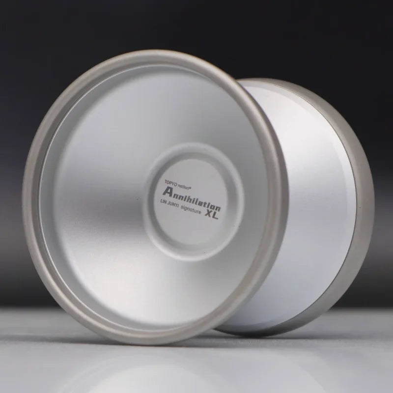 TOPYO Annihilation XL YOYO Lin Junys Signature Ball 7075, professioneller Wettbewerbswettbewerb, nicht reagierendes Yoyo aus Legierung