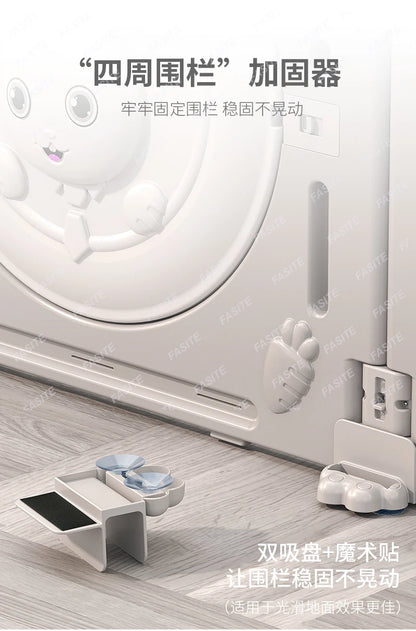 Kinderspielzaun Baby Indoor Haushalt Krabbelmatte Schutzzaun Baby Boden Kleinkind Sicherheitszaun Paradies