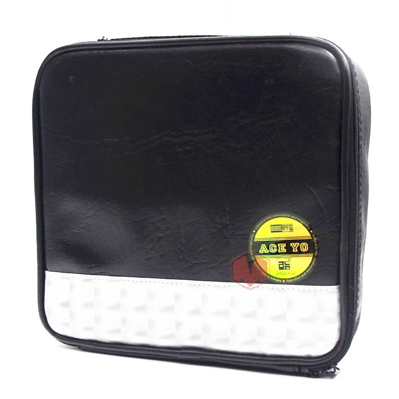 ACEYO Leder YOYO Tasche 9 Löcher Yo-yo Eintritt Paket Professionelle Yoyo Sammler Tasche 3D Oberfläche Yoyo Tasche