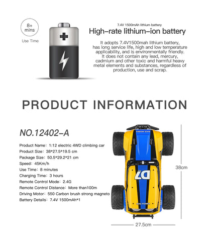 WLtoys 144001   1:14 4WD High Speed Racing Rc Auto 12428 1:12 Off-Road RC Auto 12402A Fernbedienung Drift Racing Autos Spielzeug