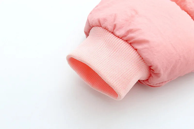 Winter Baby Neugeborenen Plus Samt Overalls Kleidung Säuglings Jungen Mädchen Warme Starke Overall Mit Kapuze Outfits Unten Baumwolle kinder Strampler