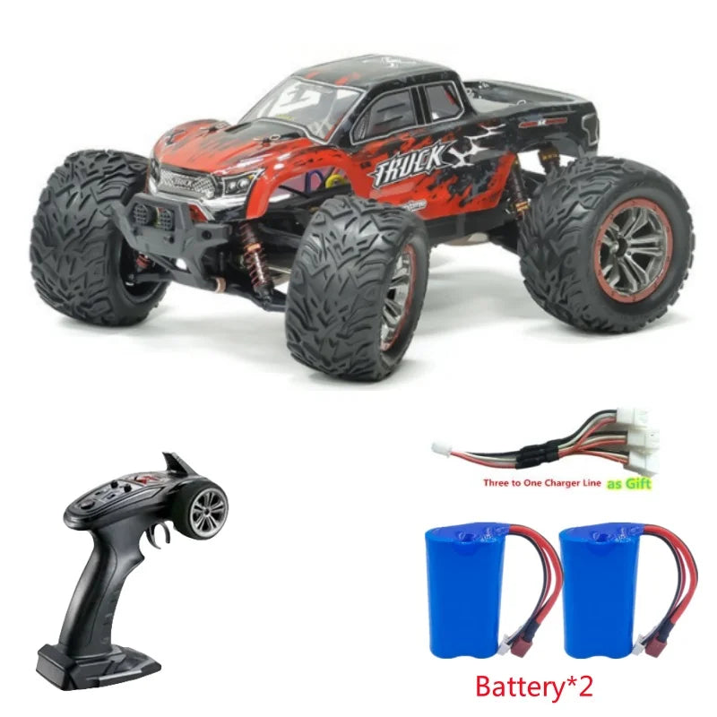 70 KM/H 1/12 Große 4WD Off-Road High Speed Fernbedienung Lkw Wasserdichte Hydraulische Stoßdämpfer Racing Drift RC Auto Lkw Spielzeug