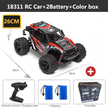 ferngesteuertes Auto 2,4 GHz RC-Auto All-Terrain 45 km/h 1:18 Off-Road-Truck Spielzeug Geburtstagsgeschenk für Kinder