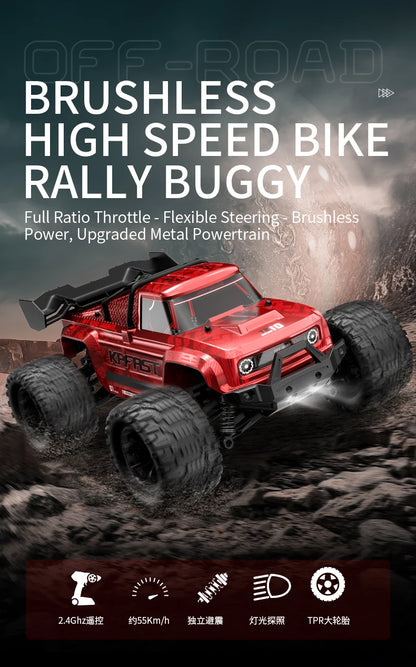 Teeggi 4WD 2,4G RC Drift Auto 80 KM/H 1:14 High Speed Off-Road Racing Auto Bürstenlosen 3S Fernbedienung Auto Lkw Spielzeug Für Geschenk