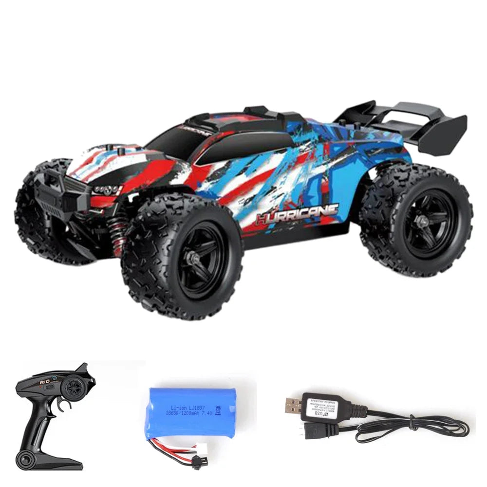 ferngesteuertes Auto 2,4 GHz RC-Auto All-Terrain 45 km/h 1:18 Off-Road-Truck Spielzeug Geburtstagsgeschenk für Kinder