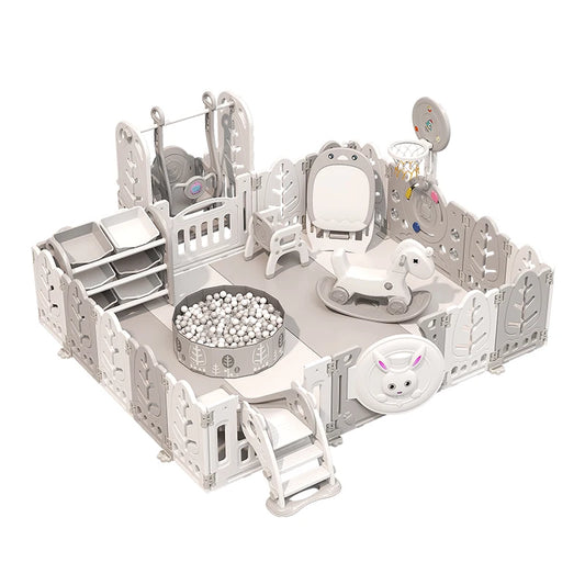 Kinderspielzaun Baby Indoor Haushalt Krabbelmatte Schutzzaun Baby Boden Kleinkind Sicherheitszaun Paradies