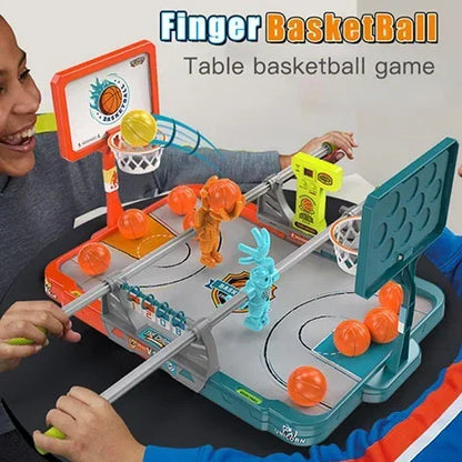 2025 Neuestes Desktop-Spiel für Kinder – Fingerspitzen-Basketball-Basketball-Schießbrett, Katapult, Fingerspitzen-Basketball-Tischspiele