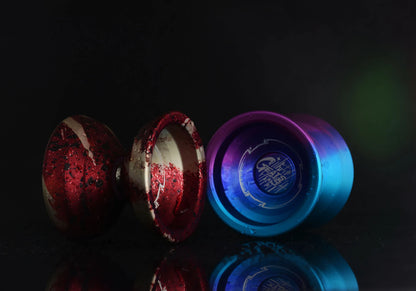 Vosun offizielle authentische neun Schwanz Fuchs Geats9 Ultra Wide Yoyo Ball profession elle Präzision CNC Wettbewerb Yoyo Ball