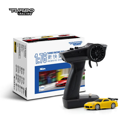 Turbo Racing 1:76 RC Auto C64 C63 Drift RC Auto mit Gyro C71 C72 C73 C74 C75 Flach lauf Fernbedienung Spielzeug für Kinder und Erwachsene