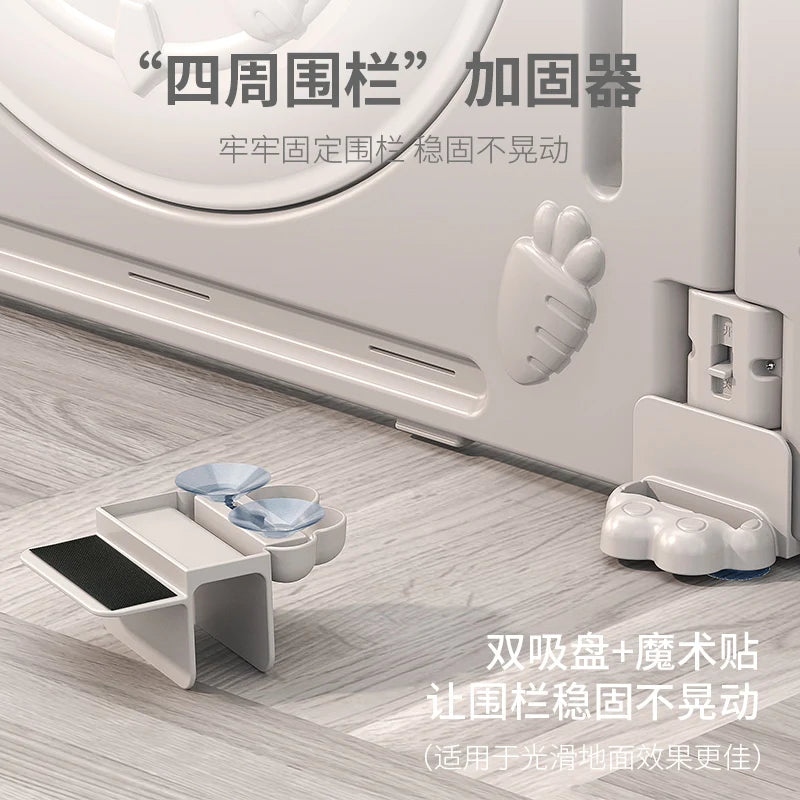 Kinderspielzaun Baby Indoor Haushalt Krabbelmatte Schutzzaun Baby Boden Kleinkind Sicherheitszaun Paradies