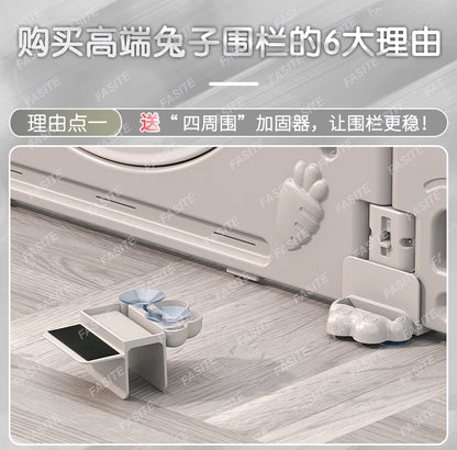 Kinderspielzaun Baby Indoor Haushalt Krabbelmatte Schutzzaun Baby Boden Kleinkind Sicherheitszaun Paradies