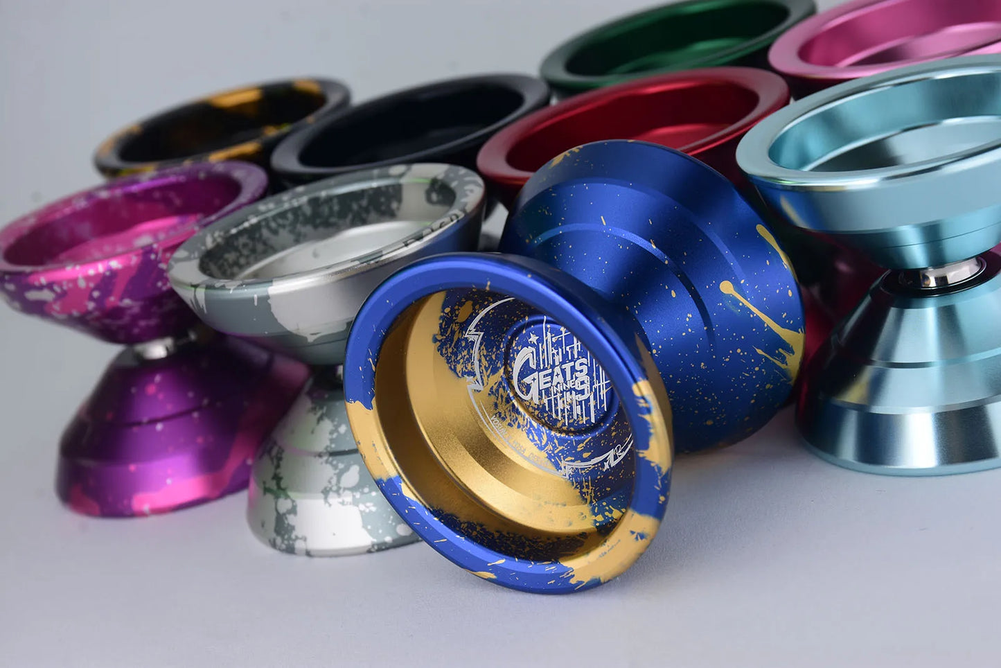 Vosun offizielle authentische neun Schwanz Fuchs Geats9 Ultra Wide Yoyo Ball profession elle Präzision CNC Wettbewerb Yoyo Ball