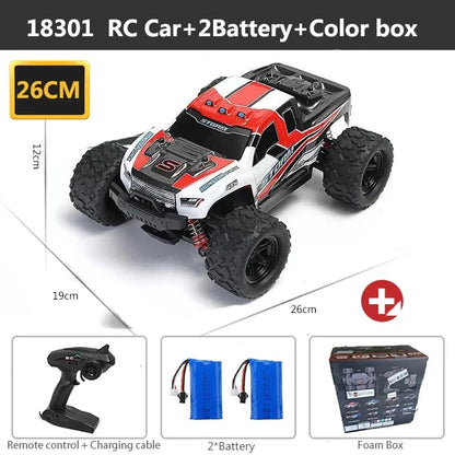 ferngesteuertes Auto 2,4 GHz RC-Auto All-Terrain 45 km/h 1:18 Off-Road-Truck Spielzeug Geburtstagsgeschenk für Kinder