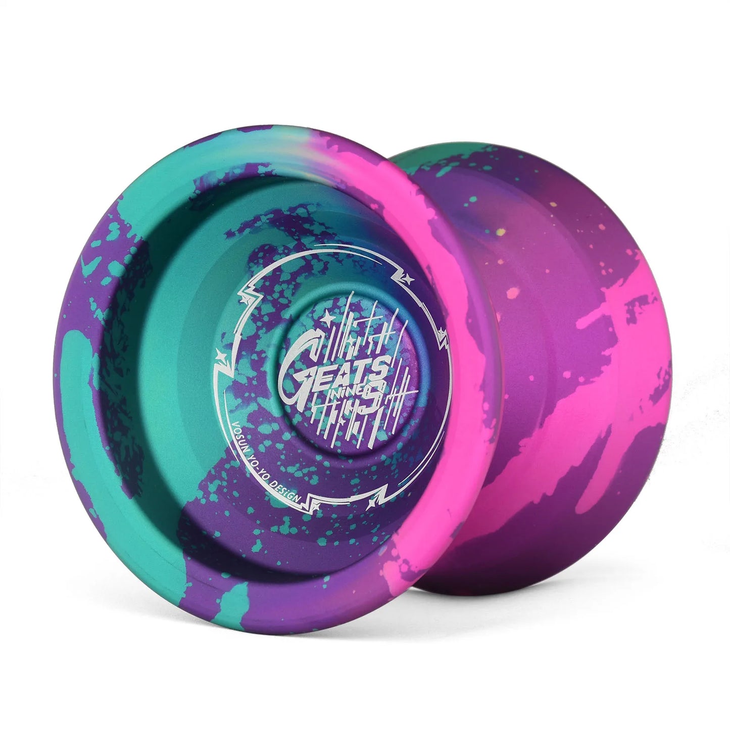 Vosun offizielle authentische neun Schwanz Fuchs Geats9 Ultra Wide Yoyo Ball profession elle Präzision CNC Wettbewerb Yoyo Ball