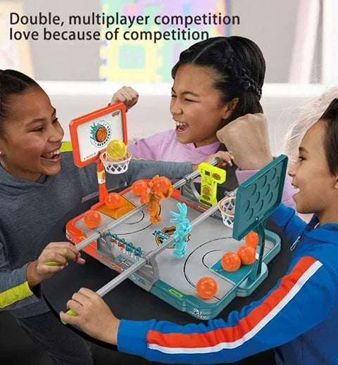2025 Neuestes Desktop-Spiel für Kinder – Fingerspitzen-Basketball-Basketball-Schießbrett, Katapult, Fingerspitzen-Basketball-Tischspiele