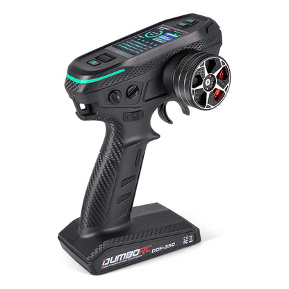 DUMBORC 2,4G 10CH Digital Radio Fernbedienung DDF-350 Sender mit Empfänger für RC Auto Boot Tank LCD FHSS System