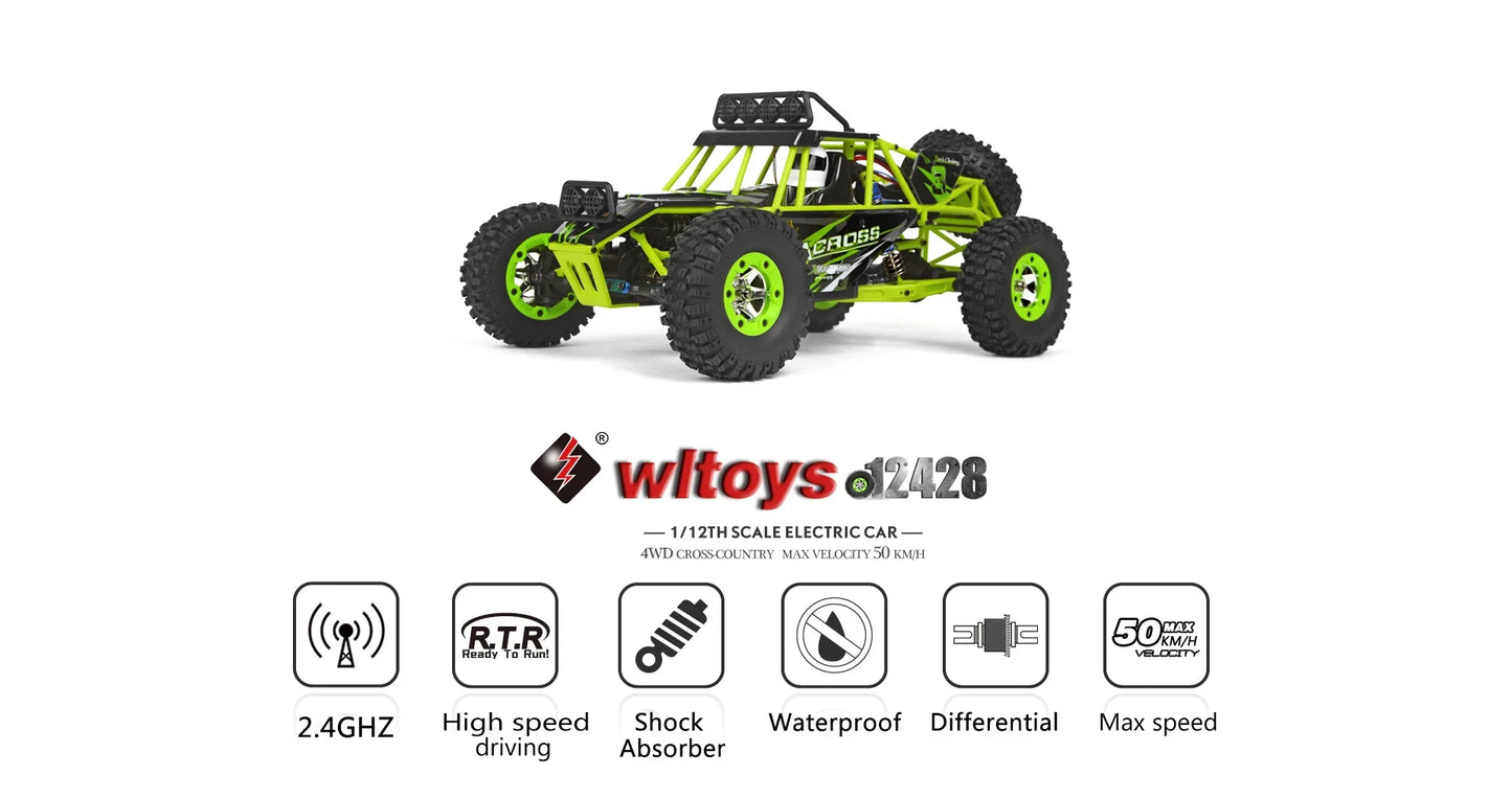 WLtoys 144001   1:14 4WD High Speed Racing Rc Auto 12428 1:12 Off-Road RC Auto 12402A Fernbedienung Drift Racing Autos Spielzeug