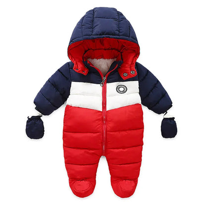 Ircomll Neue Mode Baby Winter & Herbst Kleidung neugeborene Overall Innen Fleece Strampler Herbst Overalls Kinder Oberbekleidung