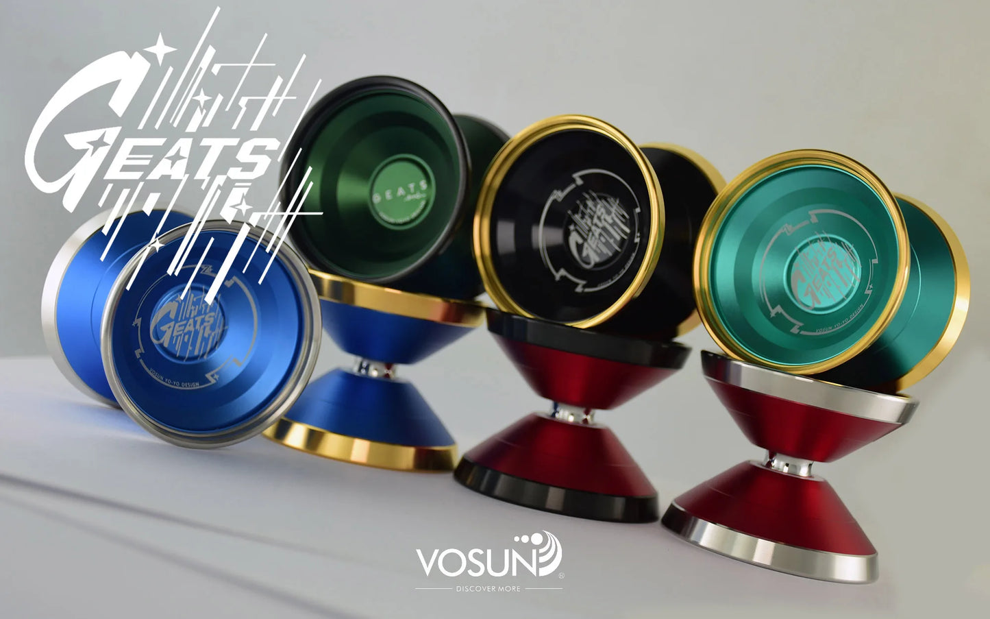 Vosun-geats yoyo 6061 sus 304 profession eller ausgefallener toter Schlaf-Jojo-Stahlring für den Yoyo-Wettbewerb