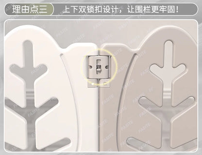 Kinderspielzaun Baby Indoor Haushalt Krabbelmatte Schutzzaun Baby Boden Kleinkind Sicherheitszaun Paradies