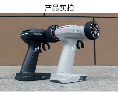 LDARC CT01 8CH Gun Control Fernbedienung CR1800 Empfänger RC Modell Auto Boot Englisch LCD Fernbedienung Daten Spannung Rückkehr