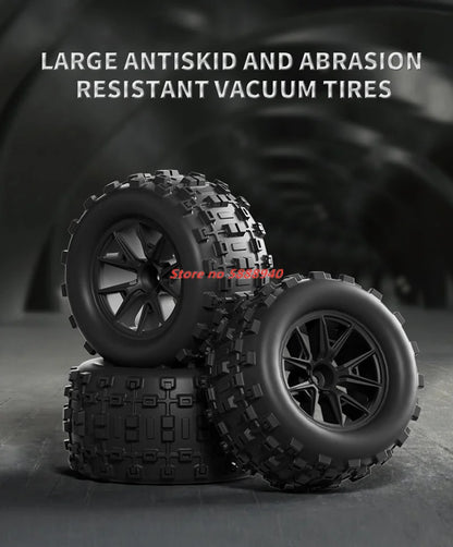 Professioneller 1:16 80 km/h bürstenloser RC-Rennwagen mit 3S-Batterie 2,4 G 1:16 4WD RC-Auto Off-Road ClimbingTruck Hochgeschwindigkeitsmodell