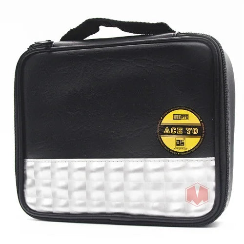 ACEYO Leder YOYO Tasche 9 Löcher Yo-yo Eintritt Paket Professionelle Yoyo Sammler Tasche 3D Oberfläche Yoyo Tasche