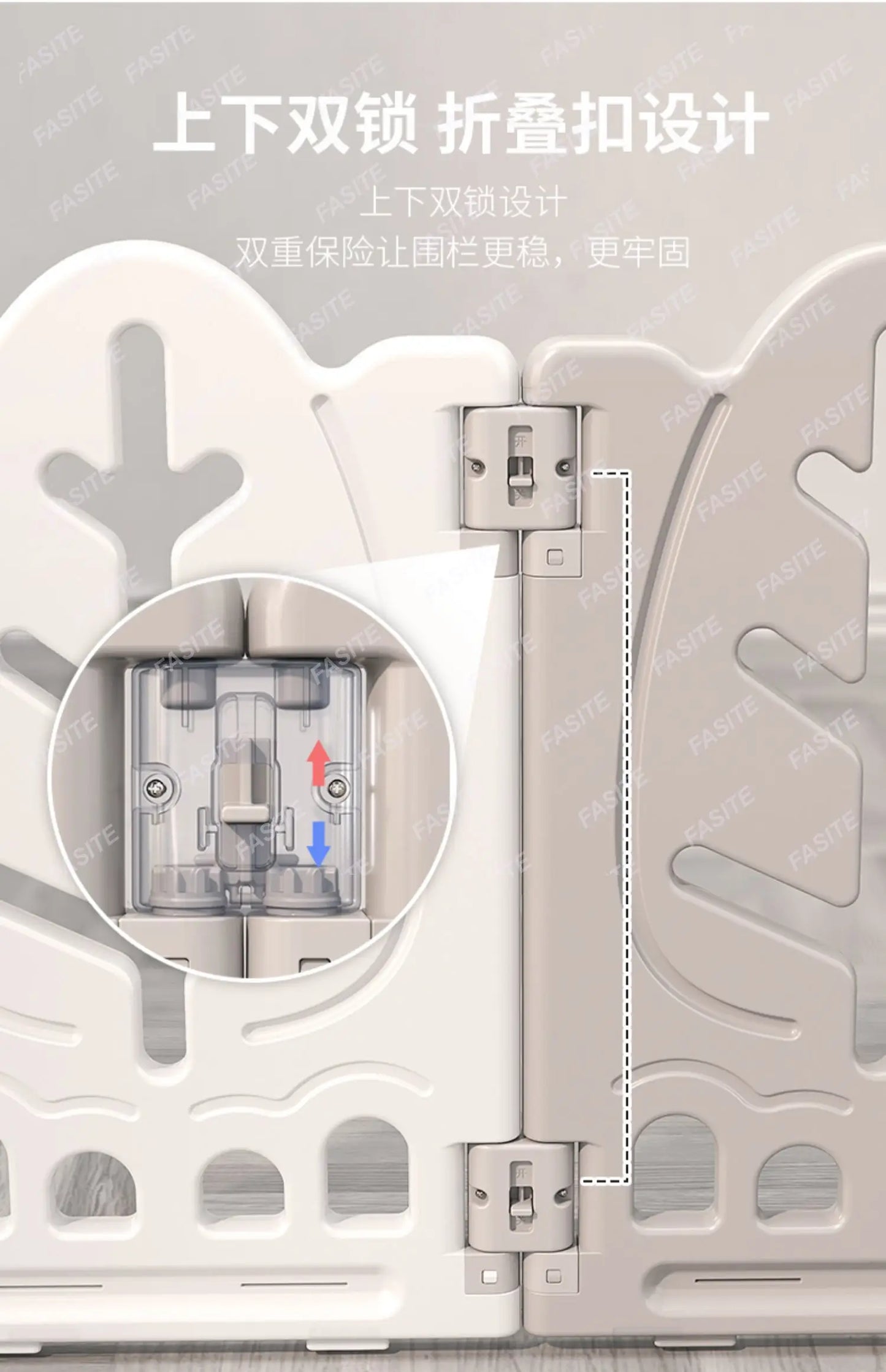 Kinderspielzaun Baby Indoor Haushalt Krabbelmatte Schutzzaun Baby Boden Kleinkind Sicherheitszaun Paradies