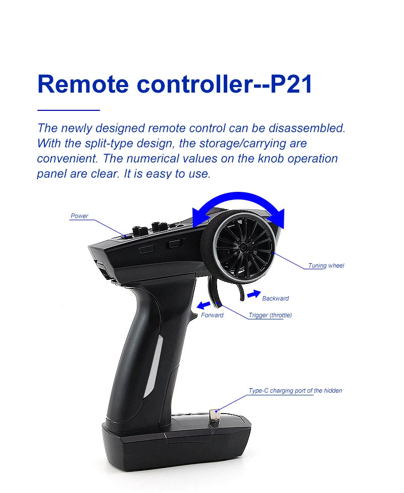 Turbo Racing 1/76 C76 Flat Running Racing MINI RTR Fernbedienung Modell On-road Auto Desktop Spielzeug für Erwachsene kinder Spielzeug