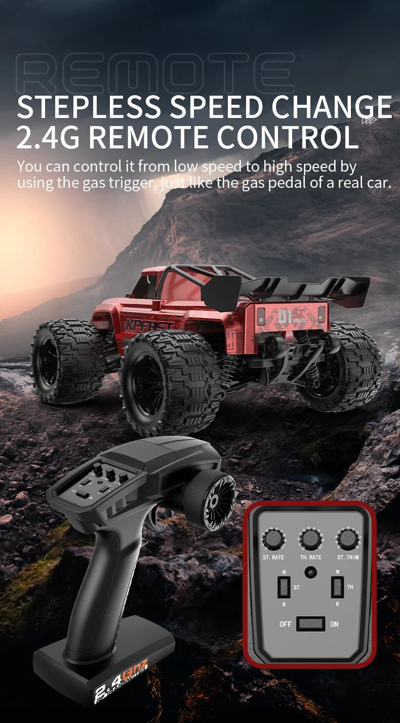 Teeggi 4WD 2,4G RC Drift Auto 80 KM/H 1:14 High Speed Off-Road Racing Auto Bürstenlosen 3S Fernbedienung Auto Lkw Spielzeug Für Geschenk