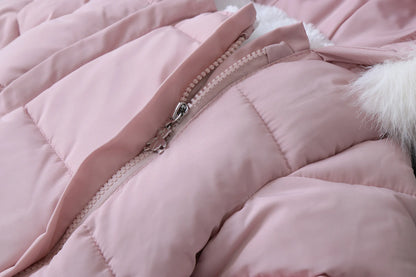 2024 neue Winter Baby Strampler Dicke Warme Infant Mit Kapuze Innen Fleece Overall Neugeborenen Jungen Mädchen Overalls Kleinkind Kleidung Set