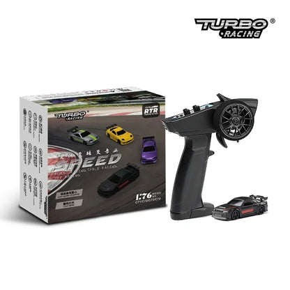 Turbo Racing 1:76 RC Auto C64 C63 Drift RC Auto mit Gyro C71 C72 C73 C74 C75 Flach lauf Fernbedienung Spielzeug für Kinder und Erwachsene
