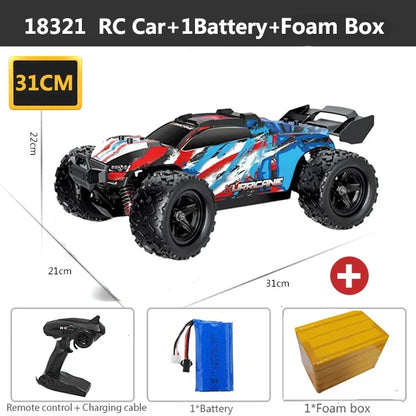 ferngesteuertes Auto 2,4 GHz RC-Auto All-Terrain 45 km/h 1:18 Off-Road-Truck Spielzeug Geburtstagsgeschenk für Kinder