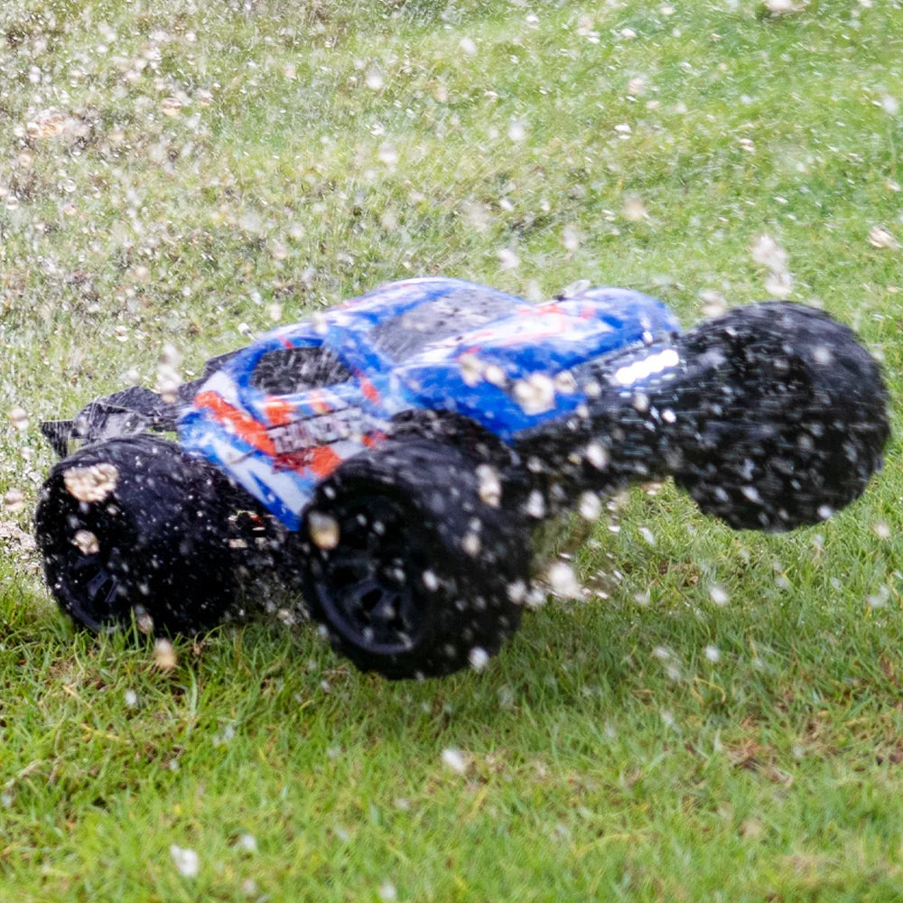 JIUSI PT14R MT14R 1/14 RC Rennwagen 3S Batterie 4WD 80 km/h Bürstenloser Motor 2,4G Fernbedienung 35C Hochgeschwindigkeits-Offroad-RC-Truck