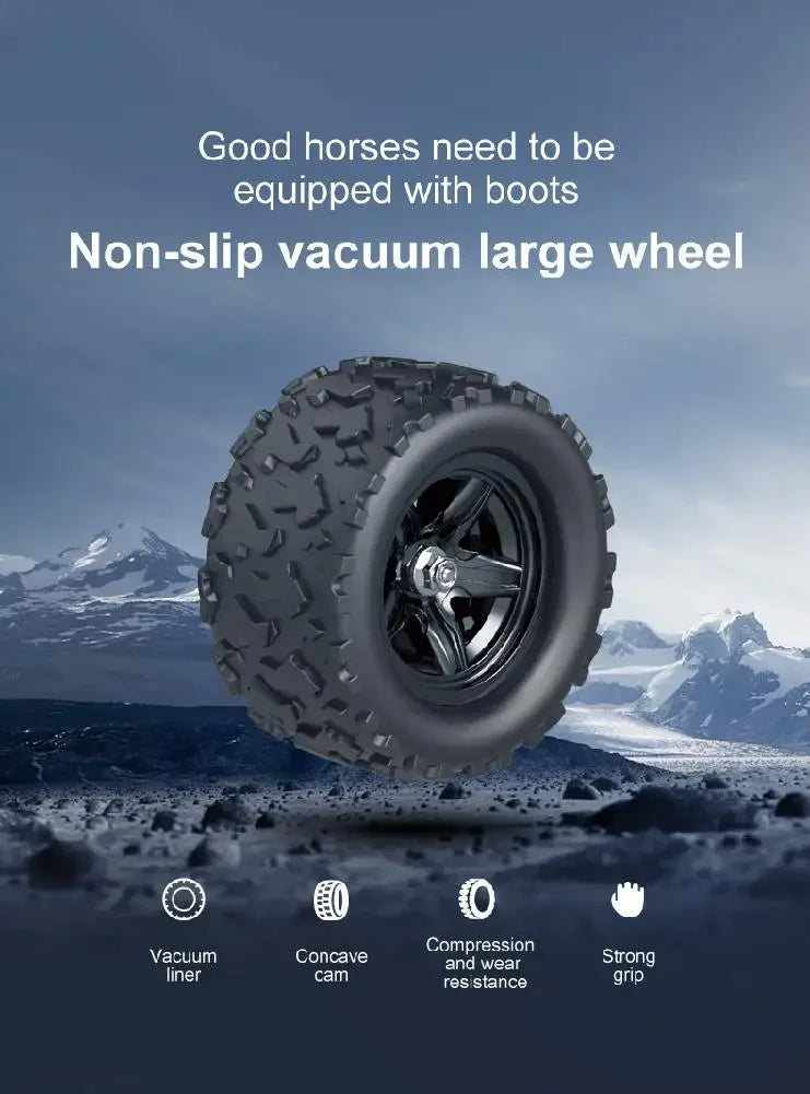 ferngesteuertes Auto 2,4 GHz RC-Auto All-Terrain 45 km/h 1:18 Off-Road-Truck Spielzeug Geburtstagsgeschenk für Kinder