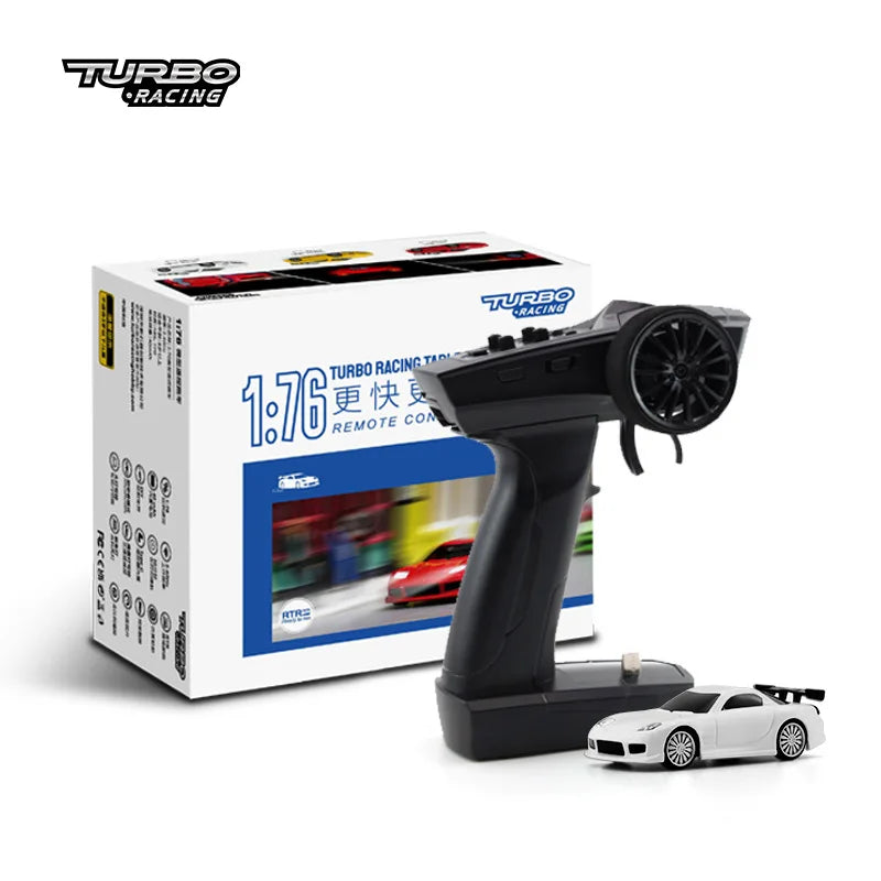 Turbo Racing 1:76 RC Auto C64 C63 Drift RC Auto mit Gyro C71 C72 C73 C74 C75 Flach lauf Fernbedienung Spielzeug für Kinder und Erwachsene