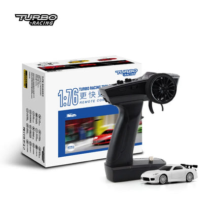 Turbo Racing 1:76 RC Auto C64 C63 Drift RC Auto mit Gyro C71 C72 C73 C74 C75 Flach lauf Fernbedienung Spielzeug für Kinder und Erwachsene