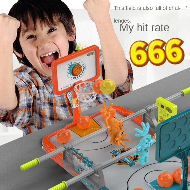 2025 Neuestes Desktop-Spiel für Kinder – Fingerspitzen-Basketball-Basketball-Schießbrett, Katapult, Fingerspitzen-Basketball-Tischspiele