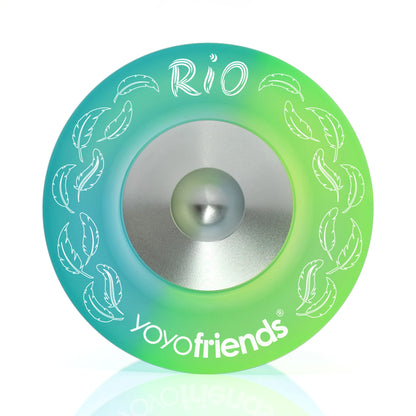 RIO yoyofriends CNC PC Gummiball yoyo Ball professioneller Wettbewerb fortgeschritten