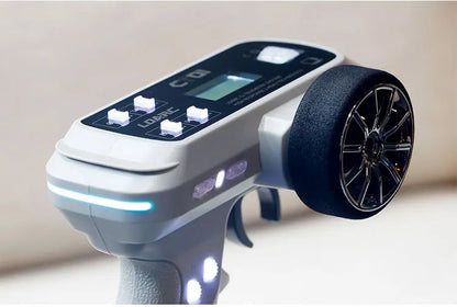 LDARC CT01 8CH Gun Control Fernbedienung CR1800 Empfänger RC Modell Auto Boot Englisch LCD Fernbedienung Daten Spannung Rückkehr