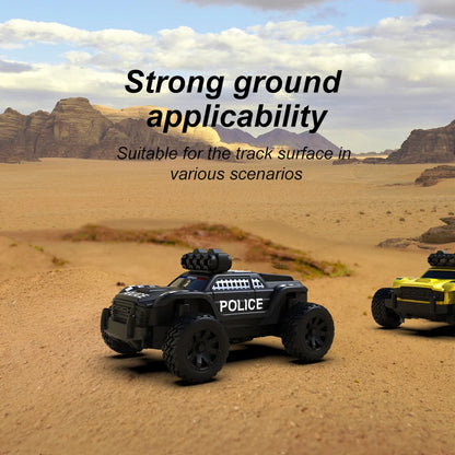 Mini RC Monstertruck vollproportional RC Polizei Auto Turbo Racing 1:76