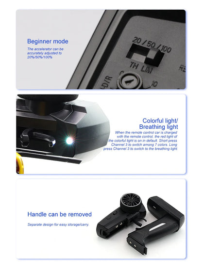 Turbo Racing 1/76 C76 Flat Running Racing MINI RTR Fernbedienung Modell On-road Auto Desktop Spielzeug für Erwachsene kinder Spielzeug