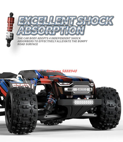 Professioneller 1:16 80 km/h bürstenloser RC-Rennwagen mit 3S-Batterie 2,4 G 1:16 4WD RC-Auto Off-Road ClimbingTruck Hochgeschwindigkeitsmodell