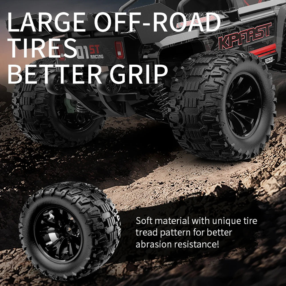 Teeggi 4WD 2,4G RC Drift Auto 80 KM/H 1:14 High Speed Off-Road Racing Auto Bürstenlosen 3S Fernbedienung Auto Lkw Spielzeug Für Geschenk