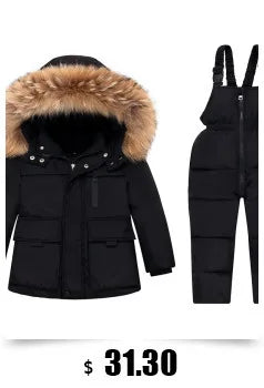 Neue geboren Warme Baby mantel Winter Mit Kapuze Strampler Dicke Overall Overalls Schneeanzug Kinder Jungen Kleidung kinder kleidung DropShipping