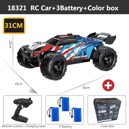 ferngesteuertes Auto 2,4 GHz RC-Auto All-Terrain 45 km/h 1:18 Off-Road-Truck Spielzeug Geburtstagsgeschenk für Kinder