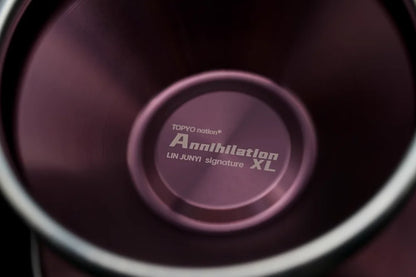 TOPYO Annihilation XL YOYO Lin Junys Signature Ball 7075, professioneller Wettbewerbswettbewerb, nicht reagierendes Yoyo aus Legierung
