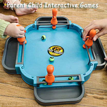 Kinder Flipper Brettspiele Tischspielzeug Fußball Marmor Schießen Flipper Schlacht Soziales Spiel Spaß Familie Party Interaktives Spielzeug