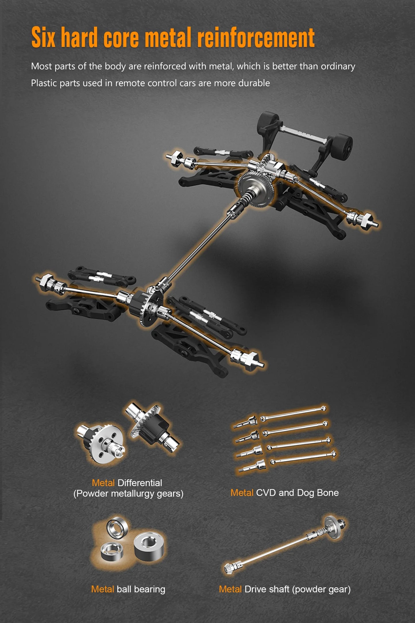 JIUSI PT14R MT14R 1/14 RC Rennwagen 3S Batterie 4WD 80 km/h Bürstenloser Motor 2,4G Fernbedienung 35C Hochgeschwindigkeits-Offroad-RC-Truck